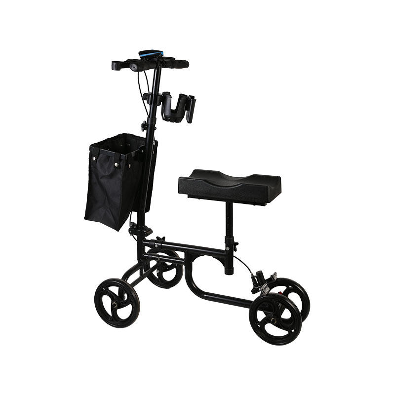 Foldable Knee Scooter Disabled Walking Roller