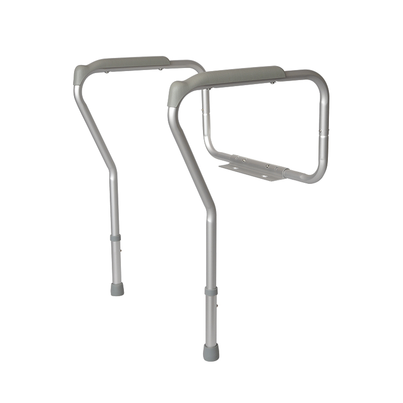 Aluminum Adjustable Elderly Toilet Rack Safety Rail Toilet Aid Stand