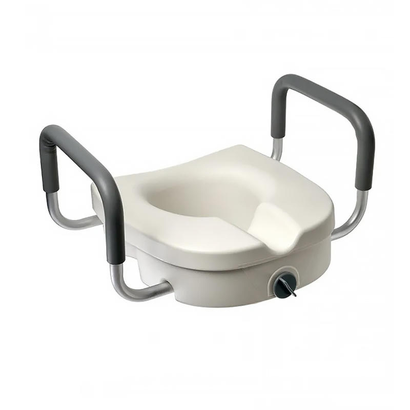 Removable Elderly Maternity Raised Toilet Seat With Armrests