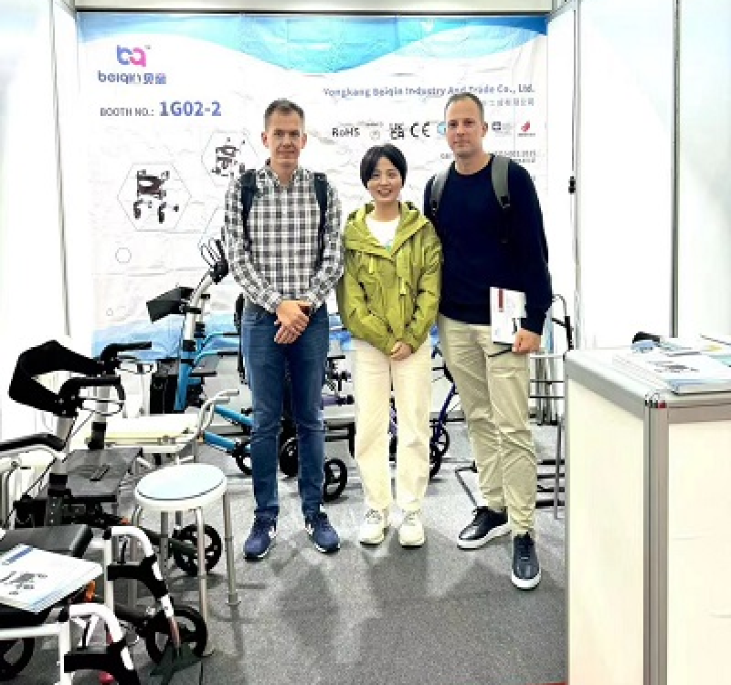 The 'Beiqin' exhibition in Germany was successfully concluded.The International Disability Products and Rehabilitation Health Care Products Exhibition (REHACARE) yielded fruitful results.