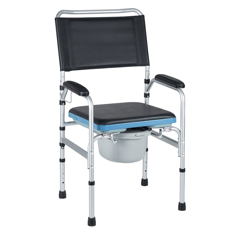 Hospital Bathroom Toilet Chair Commode Potty Chair Adult For Elderly With Seat 7001A