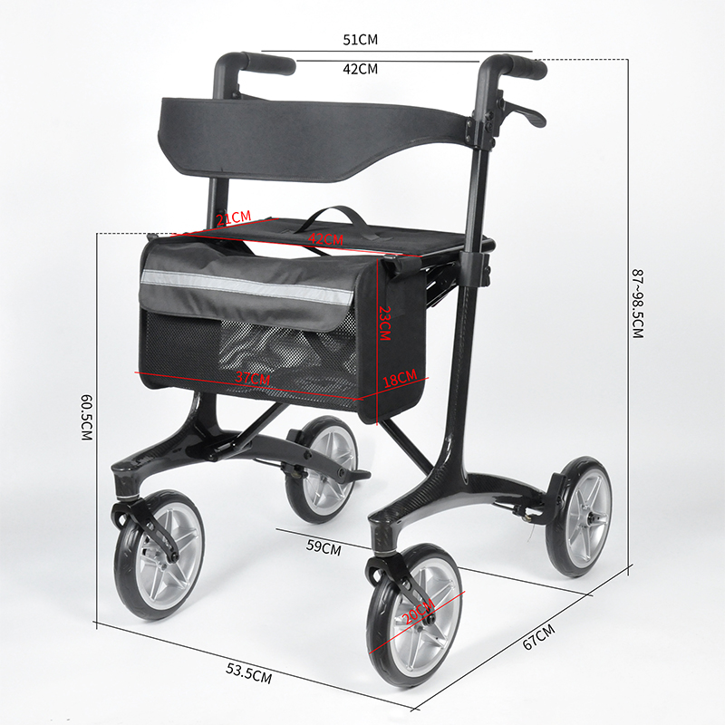 Beiqin Carbon Fiber Electric Wheelchair Leads A New Travel Experience